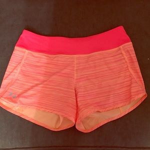 Under armour running short